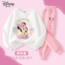 Autumn Baby Girls Disney Minnie Printed Clothes Set Kid Girl Sweatshirts Pullover Top and Pants 2pcs Suit Children Tracksuits