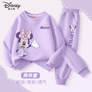 Autumn Baby Girls Disney Minnie Printed Clothes Set Kid Girl Sweatshirts Pullover Top and Pants 2pcs Suit Children Tracksuits