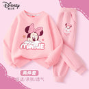 Autumn Baby Girls Disney Minnie Printed Clothes Set Kid Girl Sweatshirts Pullover Top and Pants 2pcs Suit Children Tracksuits