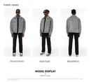 Autumn Jackets Oversize Casual Clothes High Street Pockets Laper Zipper Suede Thick Coat Mens Windbreaker Loose