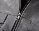 Autumn Jackets Oversize Casual Clothes High Street Pockets Laper Zipper Suede Thick Coat Mens Windbreaker Loose