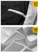 2025 Spring New Mens Leather Jacket High-quality Korean Fashion Stand Collar Slim Fit Motorcycle Coats EUR Size 3XL Men Clothing