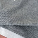 Babys Boys Waffle Grid Long Sleeved V-neck T-shirt Spring Autumn 2025 Pullover Cotton Hoodie Kids Handsome Fake Two Items Tops