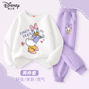 Autumn Baby Girls Disney Minnie Printed Clothes Set Kid Girl Sweatshirts Pullover Top and Pants 2pcs Suit Children Tracksuits