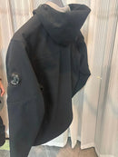 CP couple's three proof outdoor soft shell hooded jacket, new spring and autumn sports waterproof jacket, unisex jacket