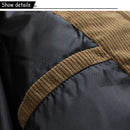 Autumn Winter Men Outdoor Removable Hooded Windbreak Jacket Coats Men Warm Outwear Casual Fashion Solid Parkas Jacket Male Tops