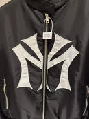 Big Embroidery Patch Label Mowalola Zipper Pilot Jacket Men Women Black High Quality Casual Zip Sleeve Bomber Jackets Clothes