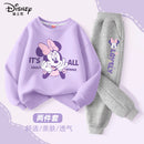 Autumn Baby Girls Disney Minnie Printed Clothes Set Kid Girl Sweatshirts Pullover Top and Pants 2pcs Suit Children Tracksuits