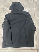 CP couple's three proof outdoor soft shell hooded jacket, new spring and autumn sports waterproof jacket, unisex jacket